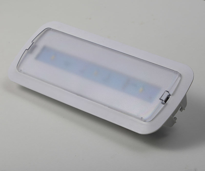 120LM مصباح طوارئ LED تجاري مدمج في السقف مع بطارية احتياطية IP20 قابل لإعادة الشحن SMD 5730