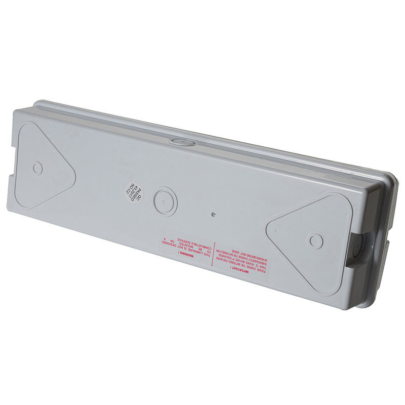 إضاءة طوارئ LED مقاومة للماء SMD 5730 للمواقع الرطبة الخارجية مع بطارية احتياطية إضاءة IP65 L122M