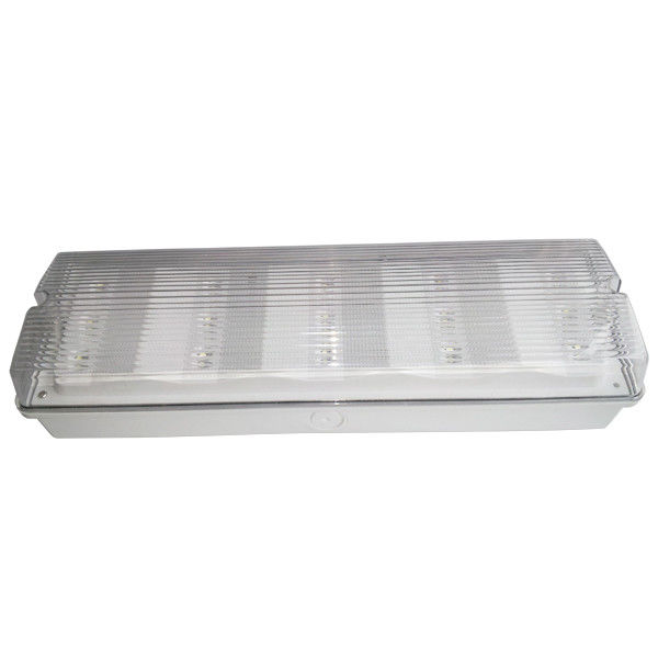 ضوء الطوارئ المقاوم للماء القابل لإعادة الشحن 3W LED الموقع الرطب في الهواء الطلق ABS Casing IP65 L102M