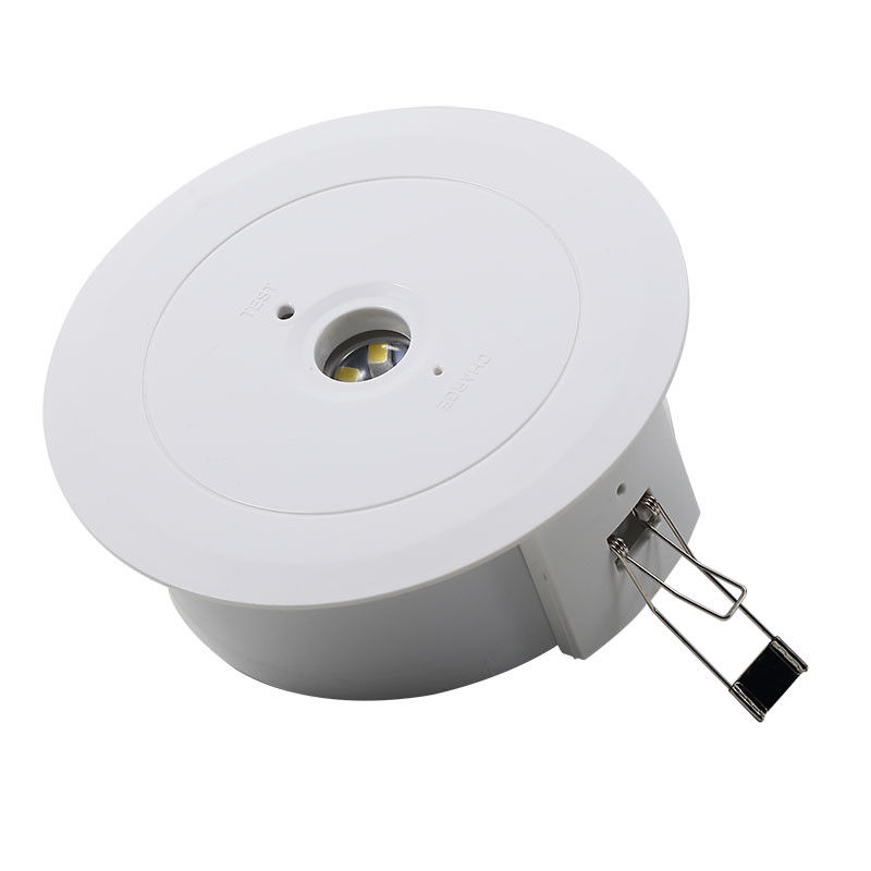 ضوء طوارئ تجاري قابل لإعادة الشحن مع 3 ساعات تشغيل 220 فولت مدخل و 5pcs SMD LED