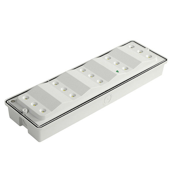 مصباح طوارئ LED أبيض 110 فولت 220 فولت SMD 2835 مثبت على السطح مقاوم للماء مع ناشر PC IP65 EL015EM