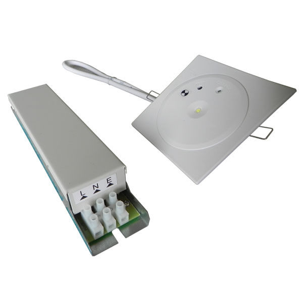 ضوء الطوارئ التجاري القابل لإعادة الشحن مع بطارية احتياطية 1W SMD LED أبيض EL1-1AN