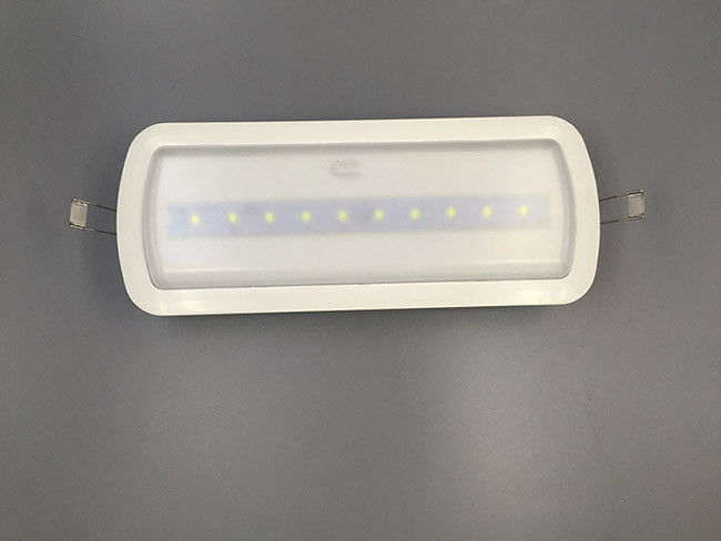 3 ساعات الحكم الذاتي بطارية تشغيل التجارية LED سقف ضوء الطوارئ مع بطارية احتياطي