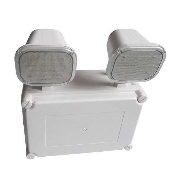 2x4W انقطاع الطاقة الصناعي مضاد للماء ضوء الطوارئ IP65 موقع رطب في الهواء الطلق نقطة توين TL084AN