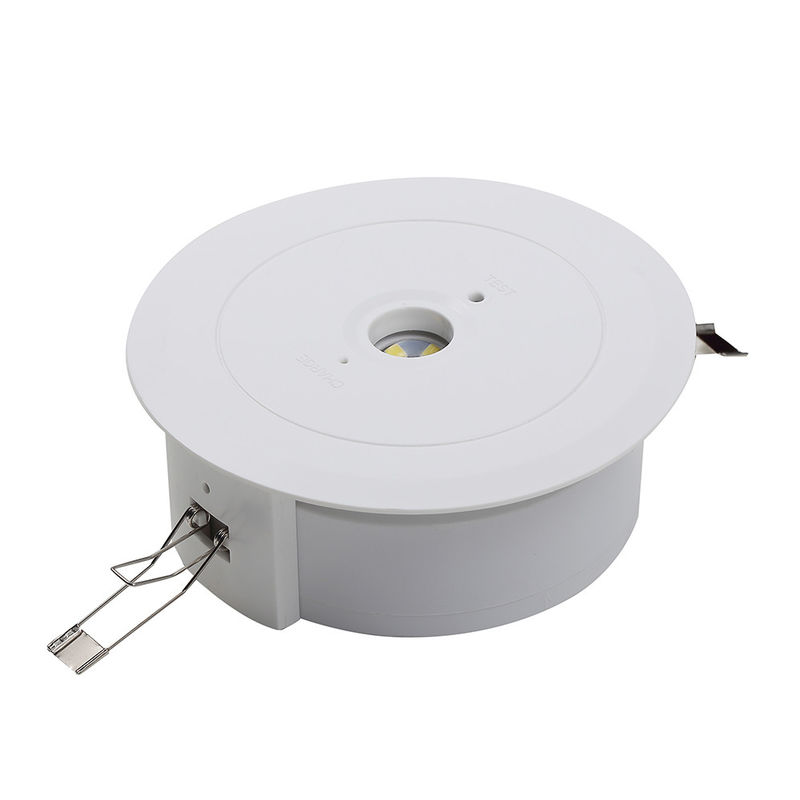 ضوء الطوارئ التجاري LED 150lm 3W مع بطارية احتياطية 3 ساعات مدة 600mAh بطارية IP42 L114N