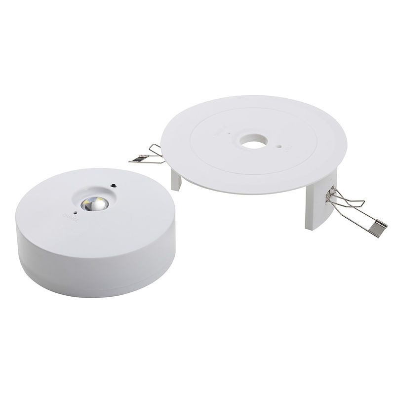 ضوء طوارئ تجاري قابل لإعادة الشحن مع 3 ساعات تشغيل 220 فولت مدخل و 5pcs SMD LED