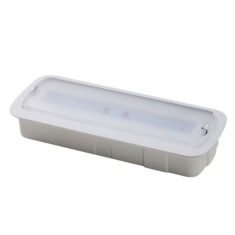3 قطع إضاءة طوارئ غائرة SMD 5730 LED ببطارية Ni-Cd 3.6 فولت 0.6 أمبير في الساعة لمدة تزيد عن 3 ساعات