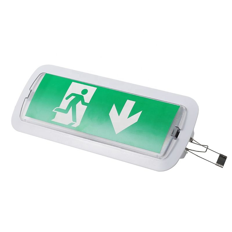 SMD الطوارئ القابلة لإعادة الشحن مع بطارية احتياطية ضوء LED IP20 100 لومن 3.6V 600mAh 6000K 6500K