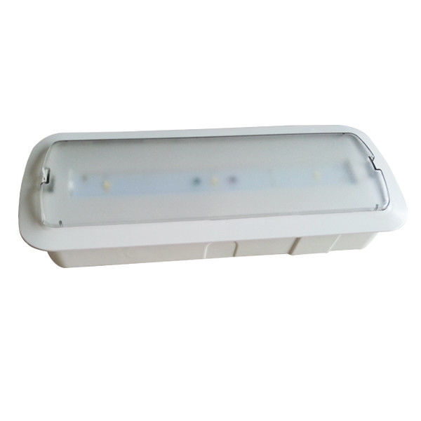 ضوء الطوارئ LED الصناعي مع بطارية احتياطية مضادة للحريق ABS L116M-C