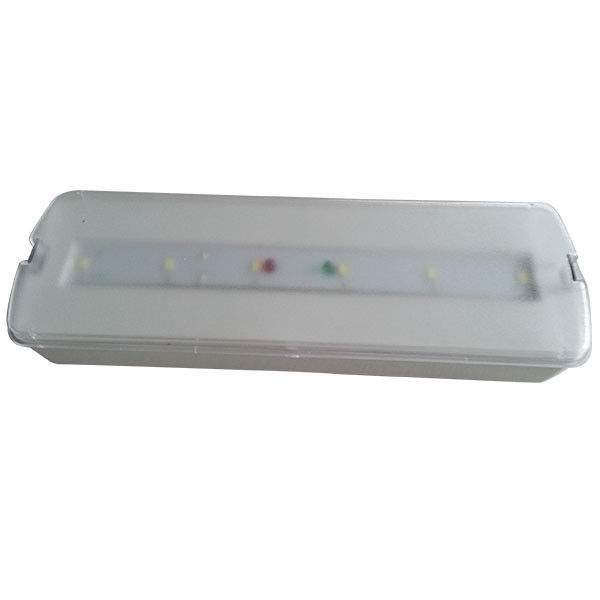 إضاءة طوارئ LED تجارية قابلة لإعادة الشحن 6 قطع SMD 5730 60mA للفنادق والمولات L116M-A