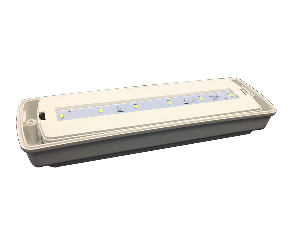 مصباح الطوارئ المقاوم للماء في الردهة 200LM 3W LED قابل لإعادة الشحن موقع رطب خارجي IP65 L116N-E