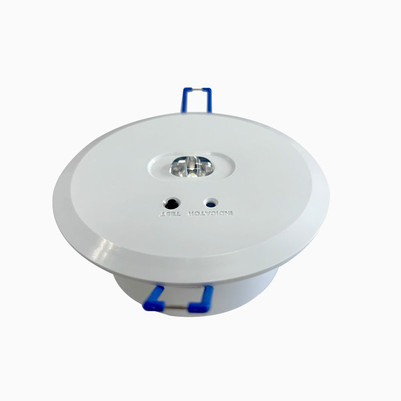 مصباح الطوارئ التجاري غير المعالجة مع بطارية احتياطية COB LED بطارية ليثيون ليثيونية الصلب L118N