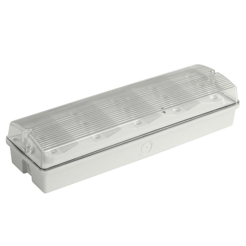 IP65 مضاد للماء مصباح الطوارئ LED 3W Ni Cd بطارية احتياطية 15pcs 2835 SMD 6500K