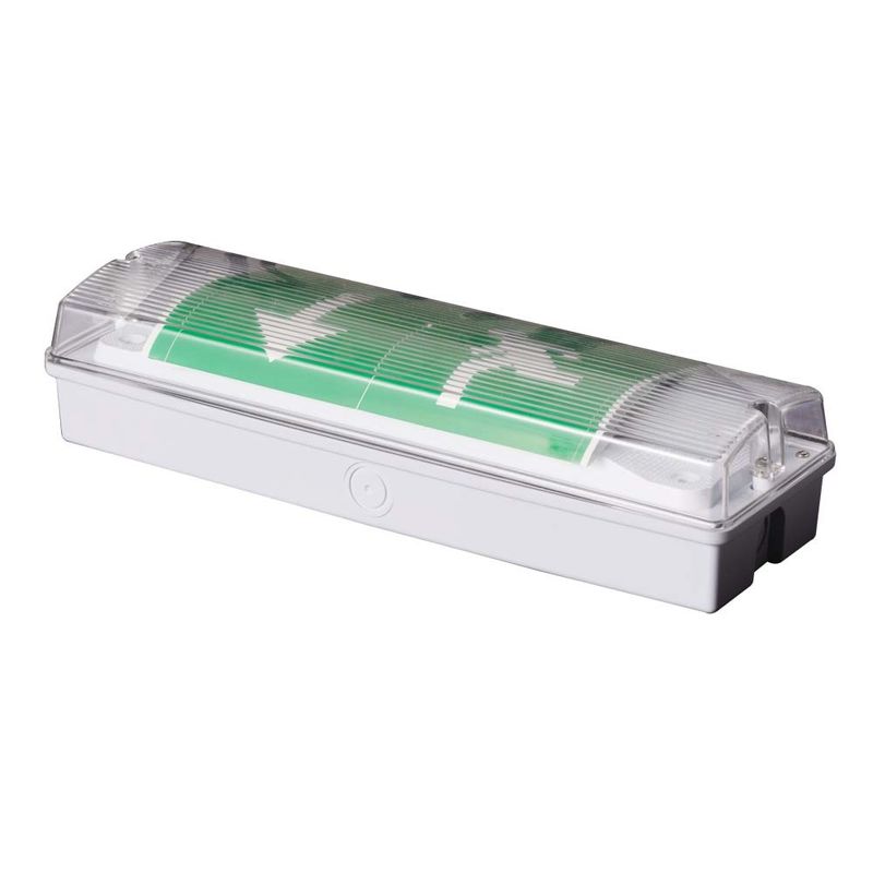 IP65 مضاد للماء مصباح الطوارئ LED 3W Ni Cd بطارية احتياطية 15pcs 2835 SMD 6500K