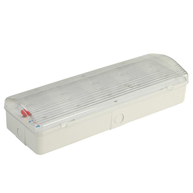3 ساعات Ni-Cd إعادة شحن مصباح الطوارئ LED مع بطارية احتياطية 220V 240V IP20