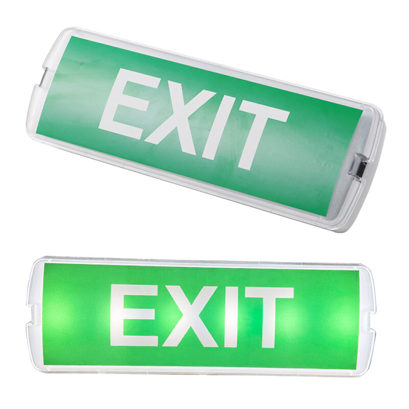 ضوء LED للطوارئ قابل لإعادة الشحن مثبت على الحائط ببطارية بلاستيكية دائمة احتياطية لمدة 3 ساعات وبطارية Ni-Cd بتصنيف IP20