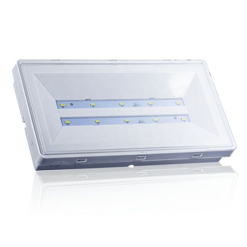 5W IP65 ضوء الطوارئ المقاوم للماء LED الحائط الموقع الرطب 3 سنوات الضمان 25000 ساعة