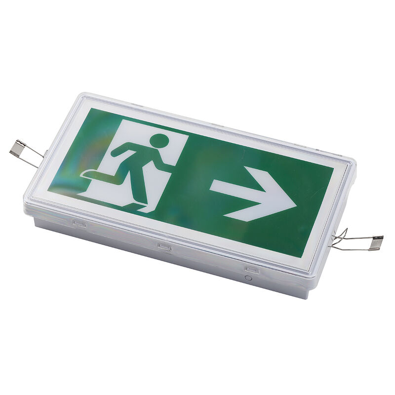 ضوء إشارة الخروج الطارئ المنسحب في السقف مع بطارية Ni-Cd مع تصنيف IP65 و 5730 SMD LED