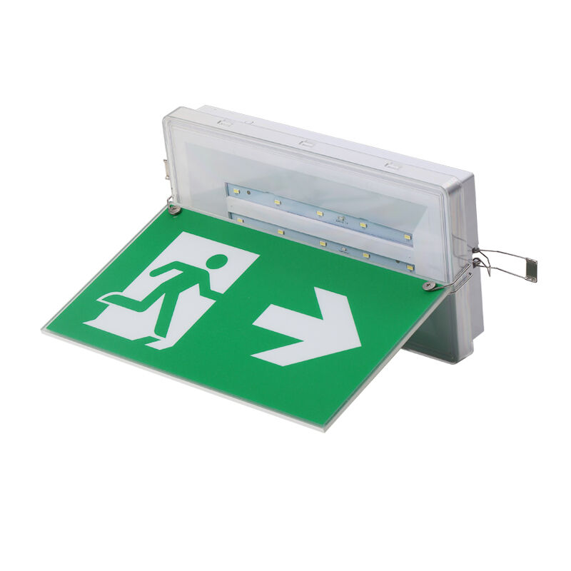 ضوء إشارة الخروج الطارئ المنسحب في السقف مع بطارية Ni-Cd مع تصنيف IP65 و 5730 SMD LED