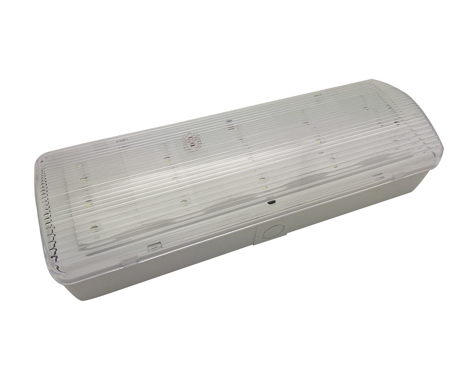 ضوء الطوارئ LED مضاد للحريق ABS مع مدة 3 ساعات وبطارية النيكل الكادميوم