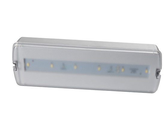 220 فولت 3W SMD 5730 ضوء الطوارئ القابل لإعادة الشحن LED مع بطارية احتياطي سطح الجدار مثبت L116M-A