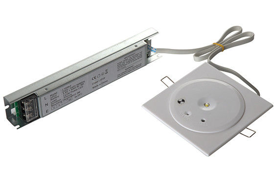 3W 3 ساعات التشغيل LED السقف الطوارئ Downlight معطلة حياة طويلة