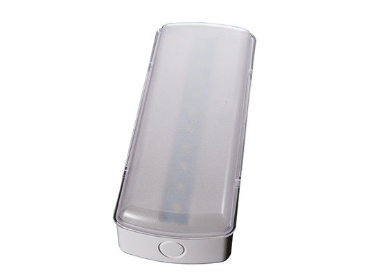 إضاءة طوارئ LED داخلية 5 واط بغطاء فروستد وزر اختبار على السطح L119N-A