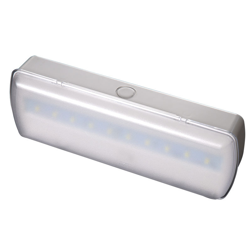 إضاءة طوارئ LED داخلية 5 واط بغطاء فروستد وزر اختبار على السطح L119N-A