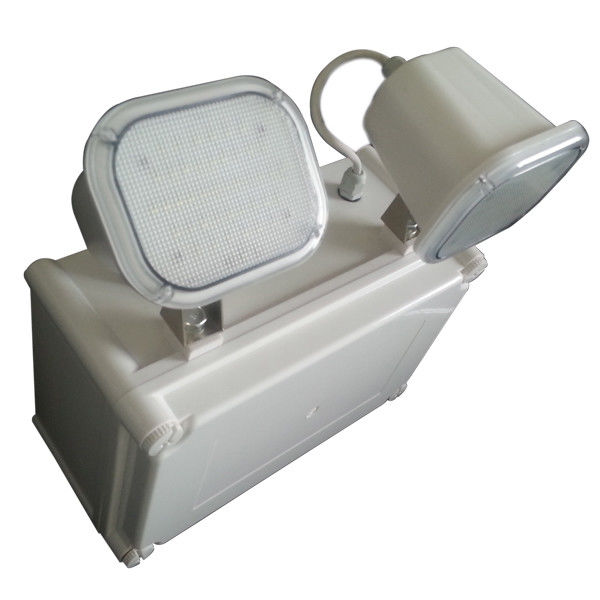 ضوء الطوارئ المقاوم للماء من نوع Twin Spot LED IP65 Ni-Cd Wet Location