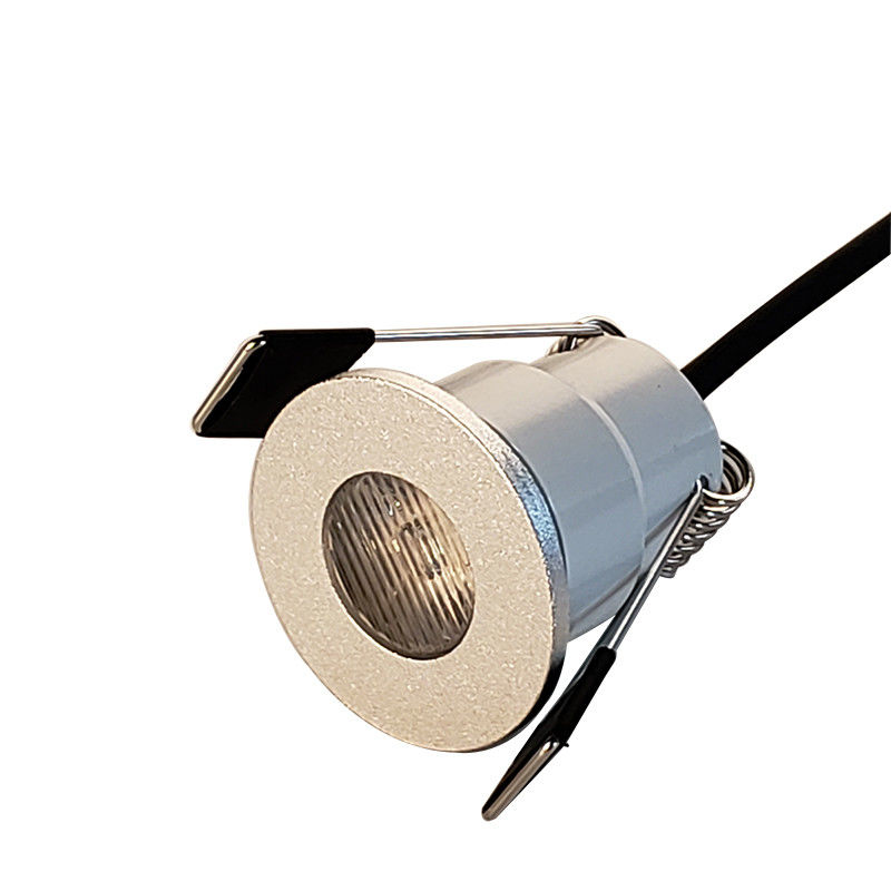 غلاف الألومنيوم 3W LED ضوء الطوارئ القابل لإعادة الشحن مع بطارية احتياطية IP20 سطوع عالي L124N