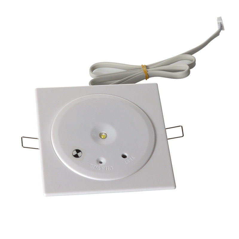 سقف مدرج مصباح الطوارئ LED 3 ساعات تشغيل غير صيانة 3 سنوات ضمان L104N