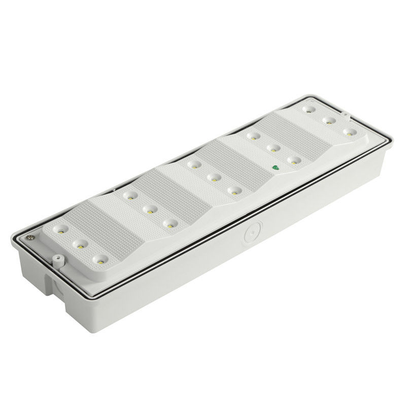 مصباح طوارئ LED خارجي للمباني التجارية يعمل بالبطارية المقاومة للعوامل الجوية 110 فولت 127 فولت IP65 EL015AN