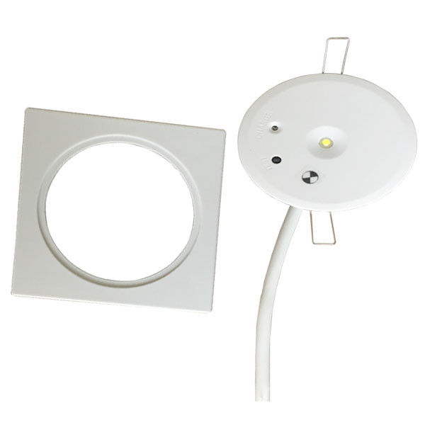 1W SMD أبيض LED سقف راحة مثبتة المباني التجارية اختبار ذاتي ضوء الطوارئ IP20
