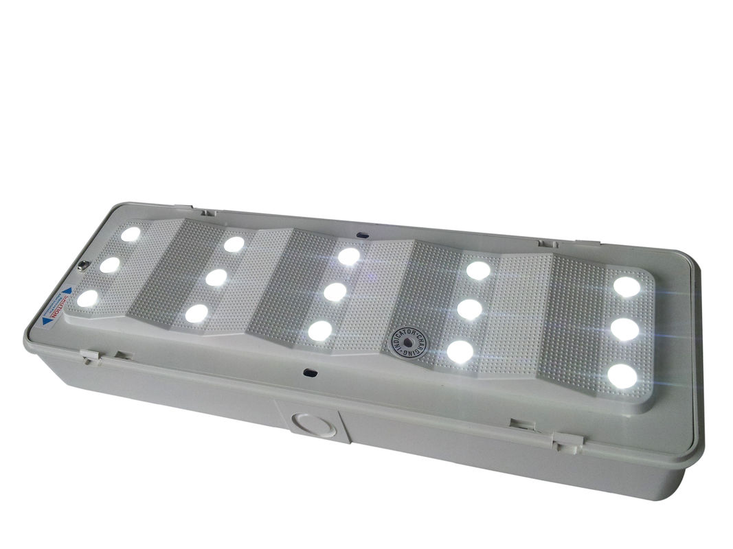 120mA DIP LED ضوء الطوارئ إشارة خروج الحريق بطارية Ni-Cd 3.6V 1.5Ah EL015BM
