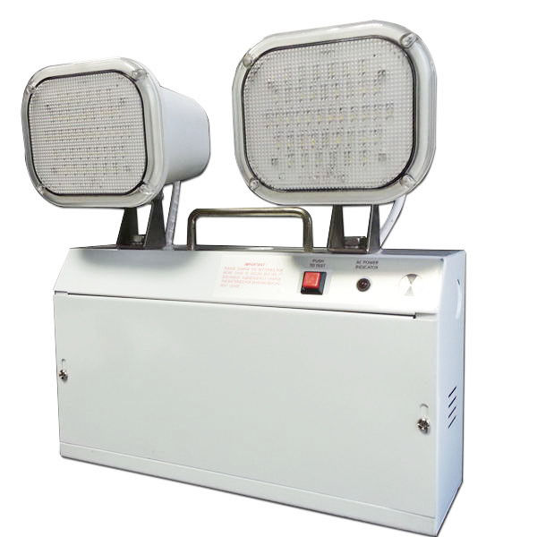 مصباح الطوارئ القابل لإعادة الشحن من نوع SMD 3014 ذو رأس مزدوج يعمل بالبطارية مع بطارية احتياطية TL084BN